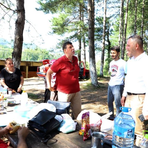 Başkanımız Dr.Ömer Selim ALAN, Karaman Çamlık Mesire Alanı'nı Ziyaret Etti