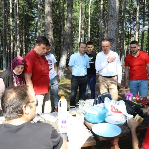 Başkanımız Dr.Ömer Selim ALAN, Karaman Çamlık Mesire Alanı'nı Ziyaret Etti