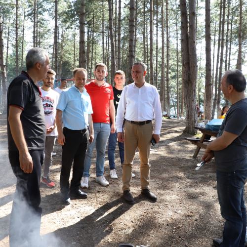 Başkanımız Dr.Ömer Selim ALAN, Karaman Çamlık Mesire Alanı'nı Ziyaret Etti