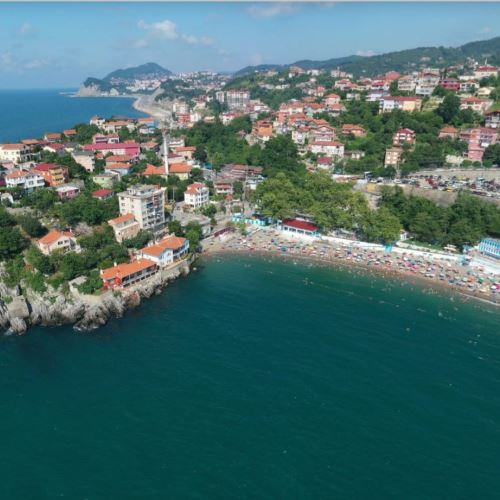 Karadeniz'in İncisi Kapuz Plajı'na Yoğun İlgi