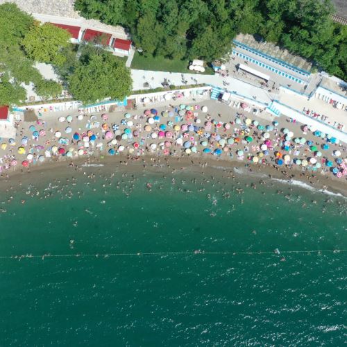 Karadeniz'in İncisi Kapuz Plajı'na Yoğun İlgi