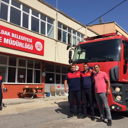 Belediyemizden Orman Yangınları İçin Araç ve Personel Desteği