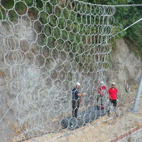 Heyelana Karşı Çelik Bariyer Sistemi Kuruyoruz