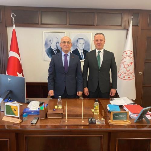 Başkanımız Dr.Ömer Selim ALAN Ankara Ziyaretinde Temaslarını Sürdürüyor