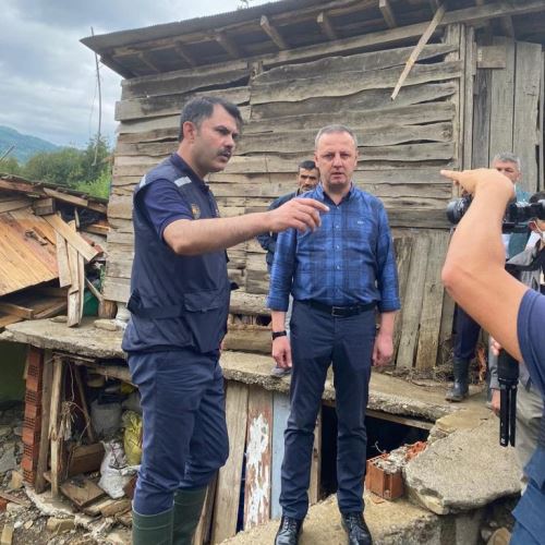 Başkanımız Dr.Ömer Selim ALAN, Bartın Afet Bölgesinde İncelemelerde Bulunuyor