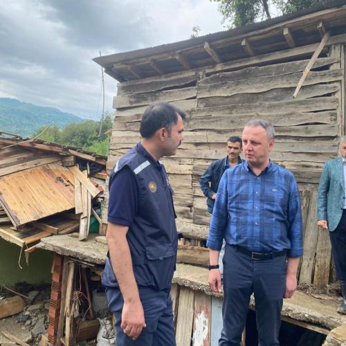 Başkanımız Dr.Ömer Selim ALAN, Bartın Afet Bölgesinde İncelemelerde Bulunuyor