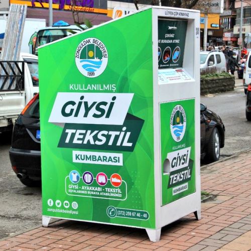 Giysi ve Tekstil Kumbaralarından Geri Dönüşüme 65 Tonluk Destek 