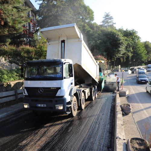 Sıcak Asfalt Çalışmalarımız Başladı 