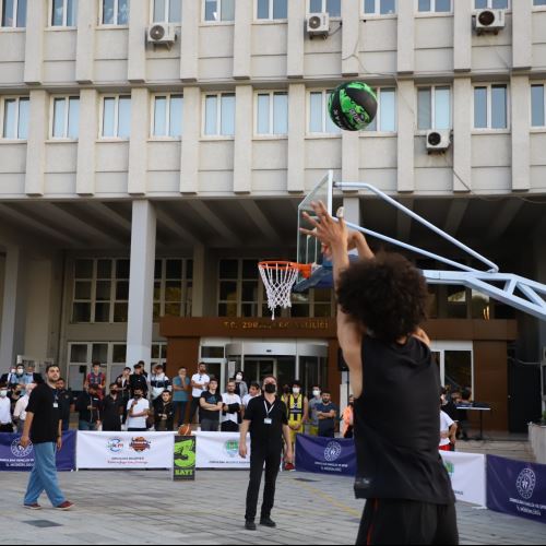 Sokak Basketbolu Heyecanı Başladı