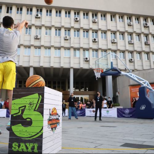 Sokak Basketbolu Heyecanı Başladı