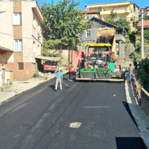 Asfalt Çalışmalarımız Meşrutiyet Mahallesi'nde Devam Ediyor