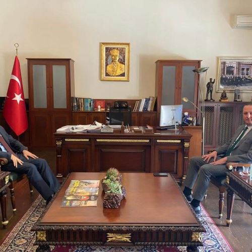 Başkanımız Dr.Ömer Selim ALAN, Başkent Ankara'da Temaslarda Bulundu 