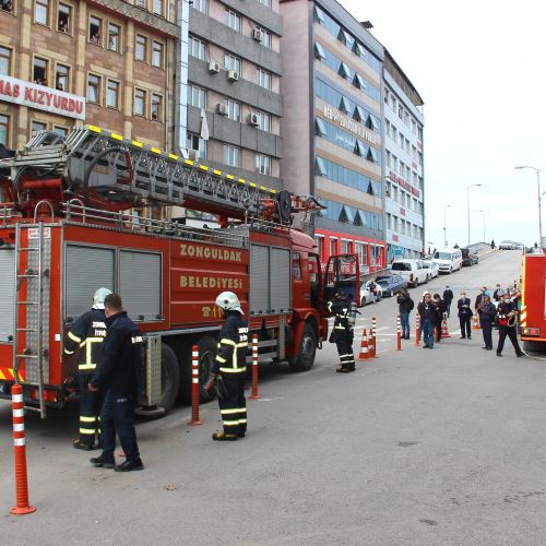 Belediye Binamızda Yangın Tatbikatı Gerçekleştirdik