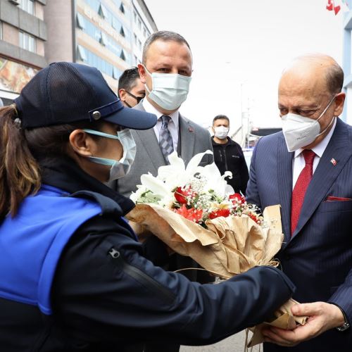 Çalışma ve Sosyal Güvenlik Bakanımız Sn.Vedat Bilgin Belediyemizi Ziyaret Etti