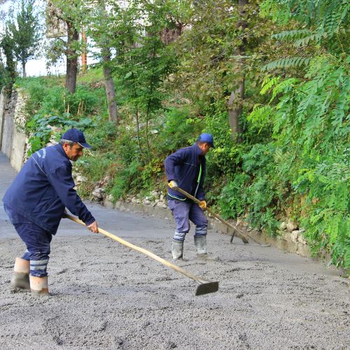 İnağzı-Dilektepe Sokak'ta Yol Problemi Çözüldü