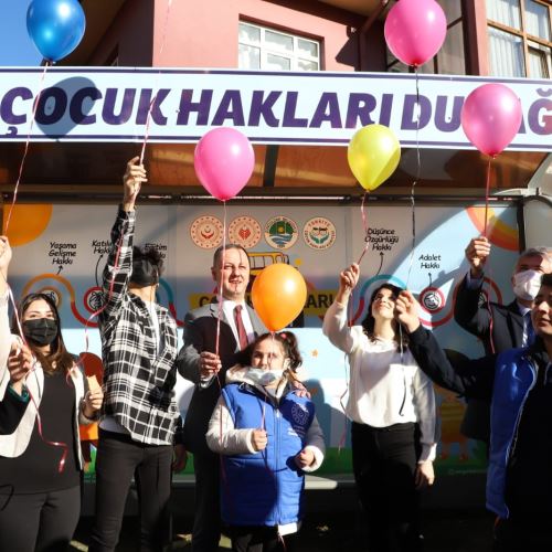 Çocuk Hakları Durağı'nın Açılışını Gerçekleştirdik