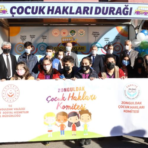 Çocuk Hakları Durağı'nın Açılışını Gerçekleştirdik