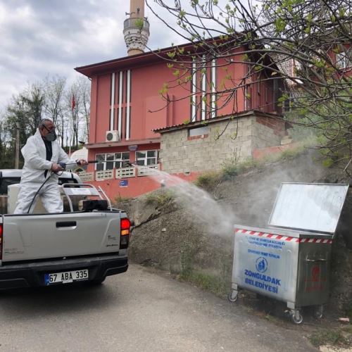 Dezenfekte Çalışmalarımız Devam Ediyor