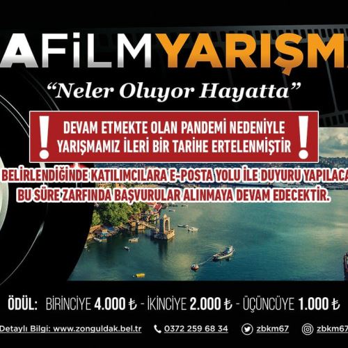 Kısa Film Yarışması ile İlgili Duyuru