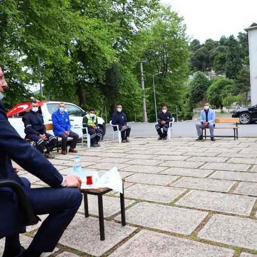 Başkanımız Dr. Ömer Selim Alan Birimlerimize Bayram Ziyaretinde Bulundu