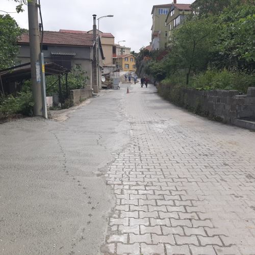 Beton Yol Çalışmalarımızı Aralıksız Sürdürüyoruz