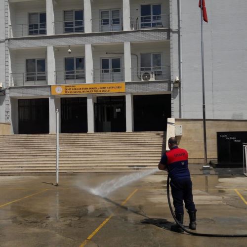 Dezenfeksiyon ve Yıkama Çalışmalarında Rehavete Yer Vermiyoruz