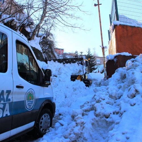 Yoğun Kar Yağışının Ardından Çalışmalarımız Sürüyor