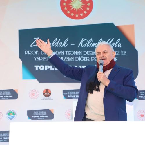 Zonguldak-Kilimli Yolu ve Tünelleri Hizmete Açıldı