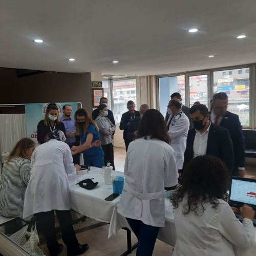 Belediye Çalışanlarımıza Yönelik Sağlık Taraması Gerçekleştirildi