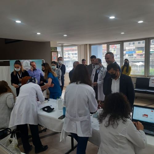 Belediye Çalışanlarımıza Yönelik Sağlık Taraması Gerçekleştirildi
