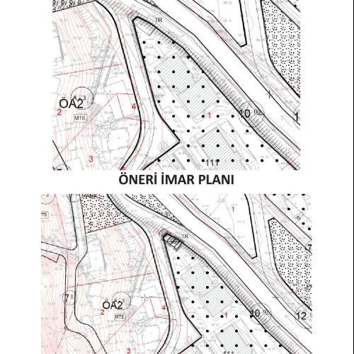 Kardeşler köyü, 111 ada 1 parsele ilişkin 1/1000 ölçekli imar planı değişikliği