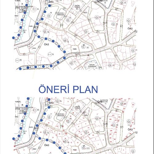 Yeşil Mahalle, 2259 ada 12 parsele ilişkin 1/1000 ölçekli imar planı değişikliği