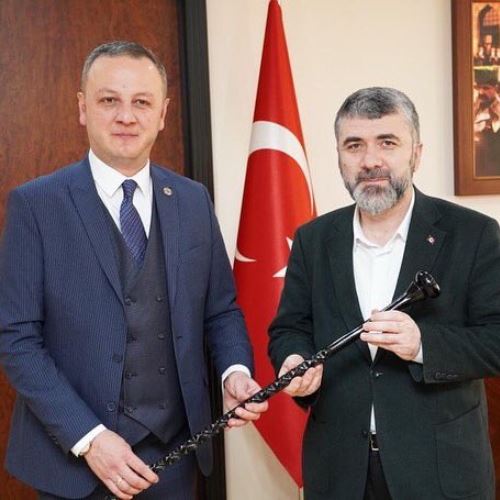 Başkanımız Dr.Ömer Selim ALAN, TENMAK Başkanı Prof.Dr.Abdulkadir BALIKÇI'yı Ziyaret Etti