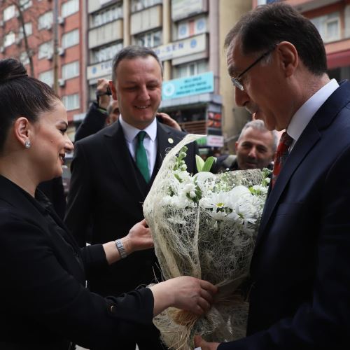 Türkiye Kamu Başdenetçisi Sn.Şeref MALKOÇ'tan Belediyemize Ziyaret