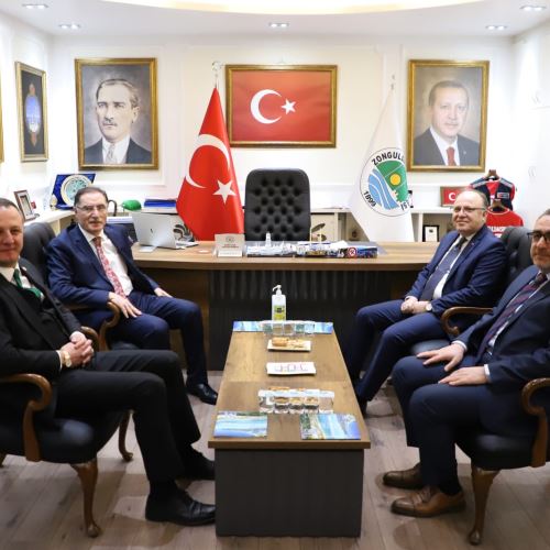 Türkiye Kamu Başdenetçisi Sn.Şeref MALKOÇ'tan Belediyemize Ziyaret