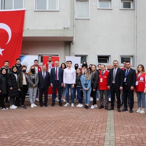 Başkanımız Dr.Ömer Selim ALAN, 'Kampüsün Kanında Hayat Var' Kampanyasına Destek  Verdi