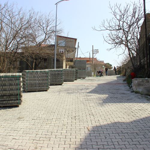 Dilektepe Sokak'ta Parke Kaplama Yol Çalışmamız Başladı