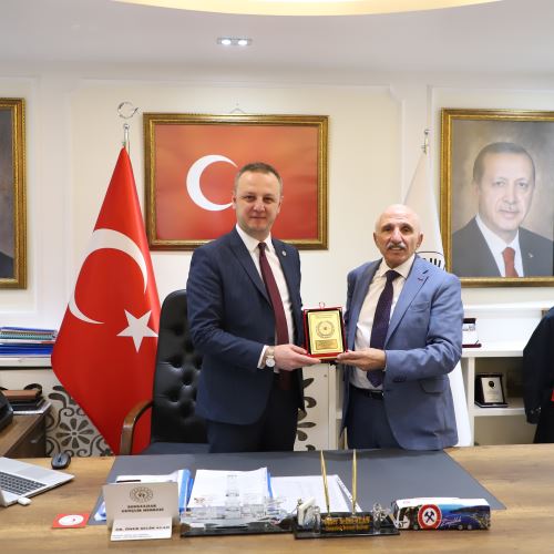 THK Zonguldak Şubesi, Başkanımız Dr.Ömer Selim ALAN'ı Ziyaret Etti