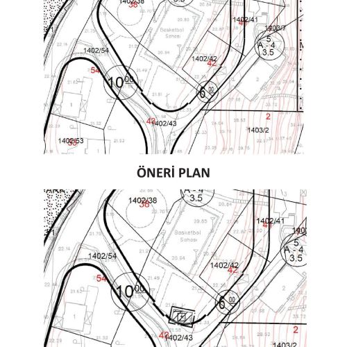 İnağzı Mahallesi, 1402 ada 43 parsele ilişkin 1/1000 ölçekli İmar Planı Değişikliği