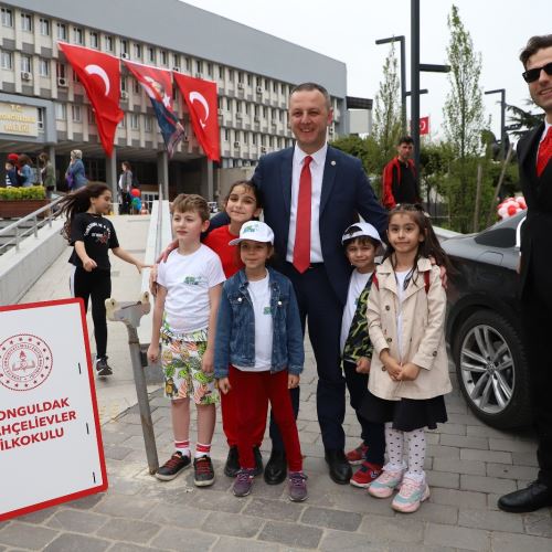 23 Nisan Şenliğimize Çocuklarımızdan Yoğun İlgi