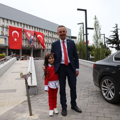 23 Nisan Şenliğimize Çocuklarımızdan Yoğun İlgi