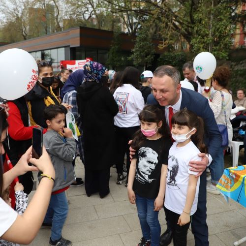 23 Nisan Şenliğimize Çocuklarımızdan Yoğun İlgi