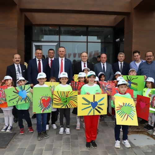 23 Nisan Şenliğimize Çocuklarımızdan Yoğun İlgi