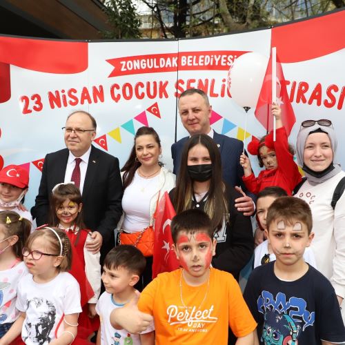 23 Nisan Şenliğimize Çocuklarımızdan Yoğun İlgi