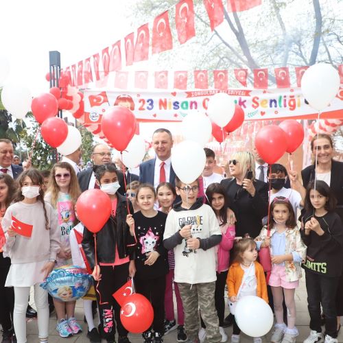 23 Nisan Şenliğimize Çocuklarımızdan Yoğun İlgi