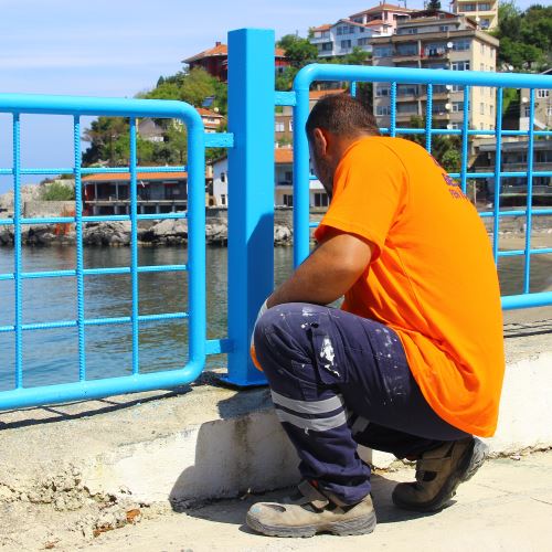 Karadeniz'in İncisi Kapuz Plajında Yaz Sezonu Hazırlıkları Başladı 