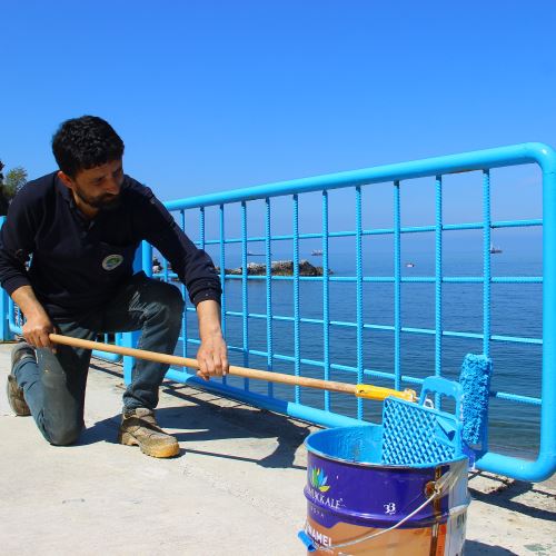 Karadeniz'in İncisi Kapuz Plajında Yaz Sezonu Hazırlıkları Başladı 