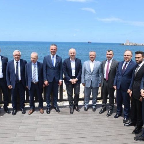 Ulaştırma ve Altyapı Bakanımız Sn.Adil Karaismailoğlu Zonguldak'ta