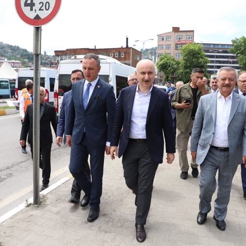 Ulaştırma ve Altyapı Bakanımız Sn.Adil Karaismailoğlu Zonguldak'ta