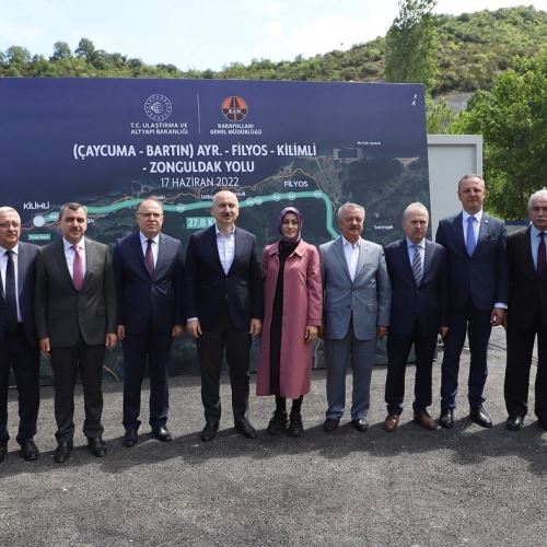 Ulaştırma ve Altyapı Bakanımız Sn.Adil Karaismailoğlu Zonguldak'ta